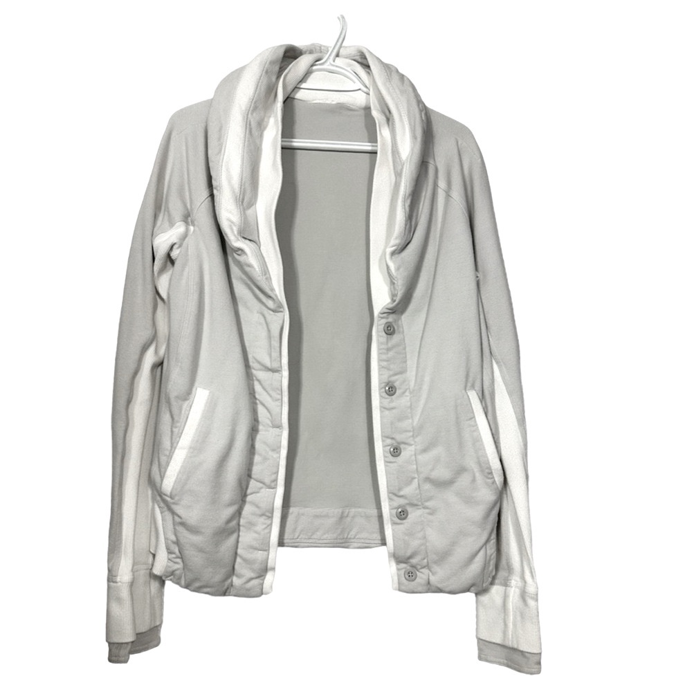 Lululemon RARE To Class Jacket, Grey/White - Picture 2 of 7